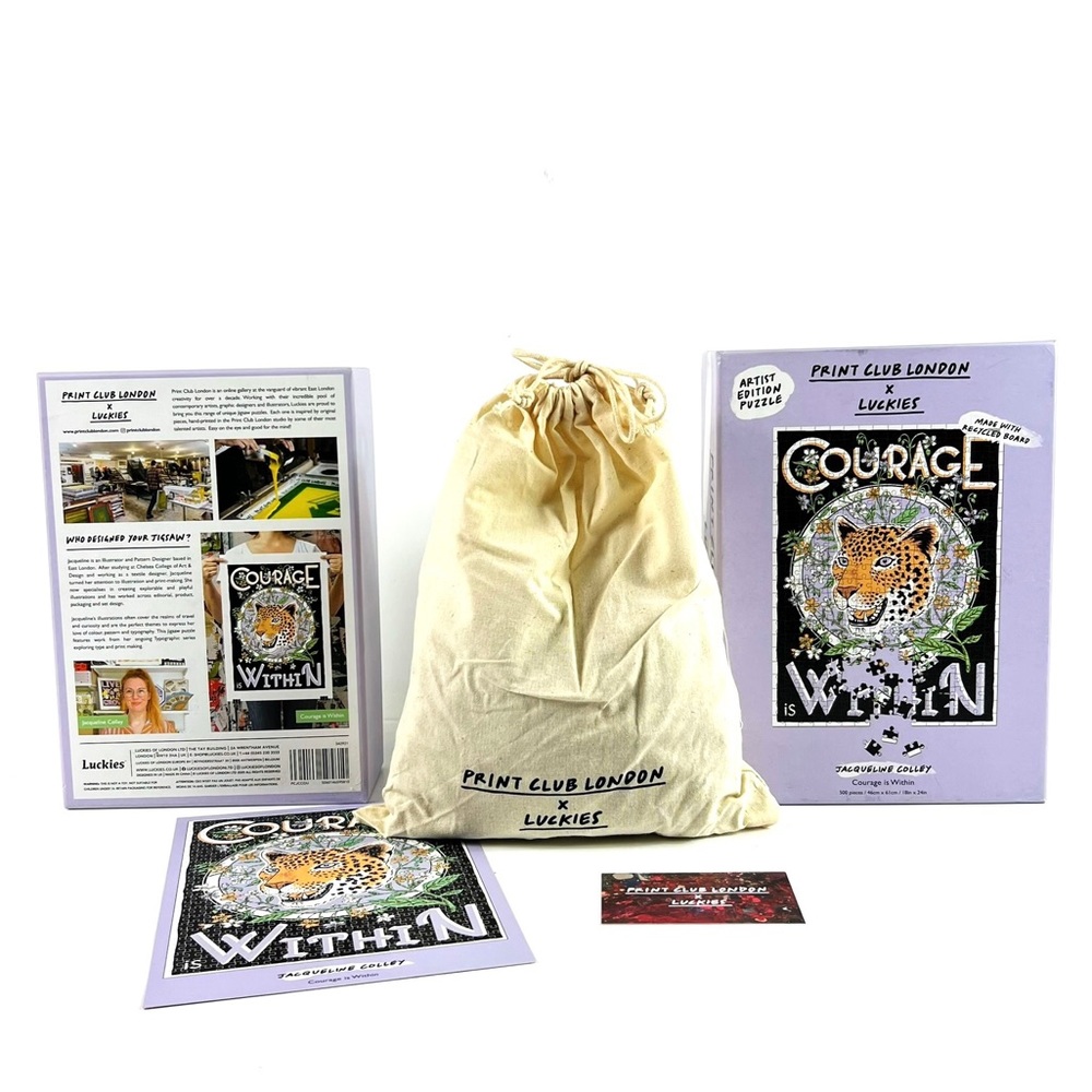 NWT Print Club London X Luckies Puzzle
500 Piece Puzzle